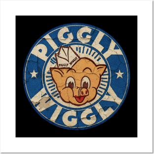 STONE TEXTURE - PIGGLY WIGGLY Posters and Art